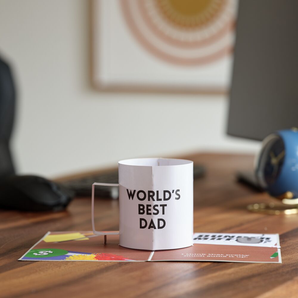   Gift Card for any amount in a Best Dad Gift