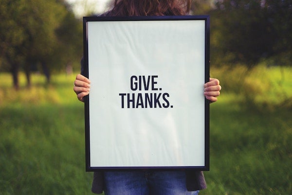 Give Thanks Poster