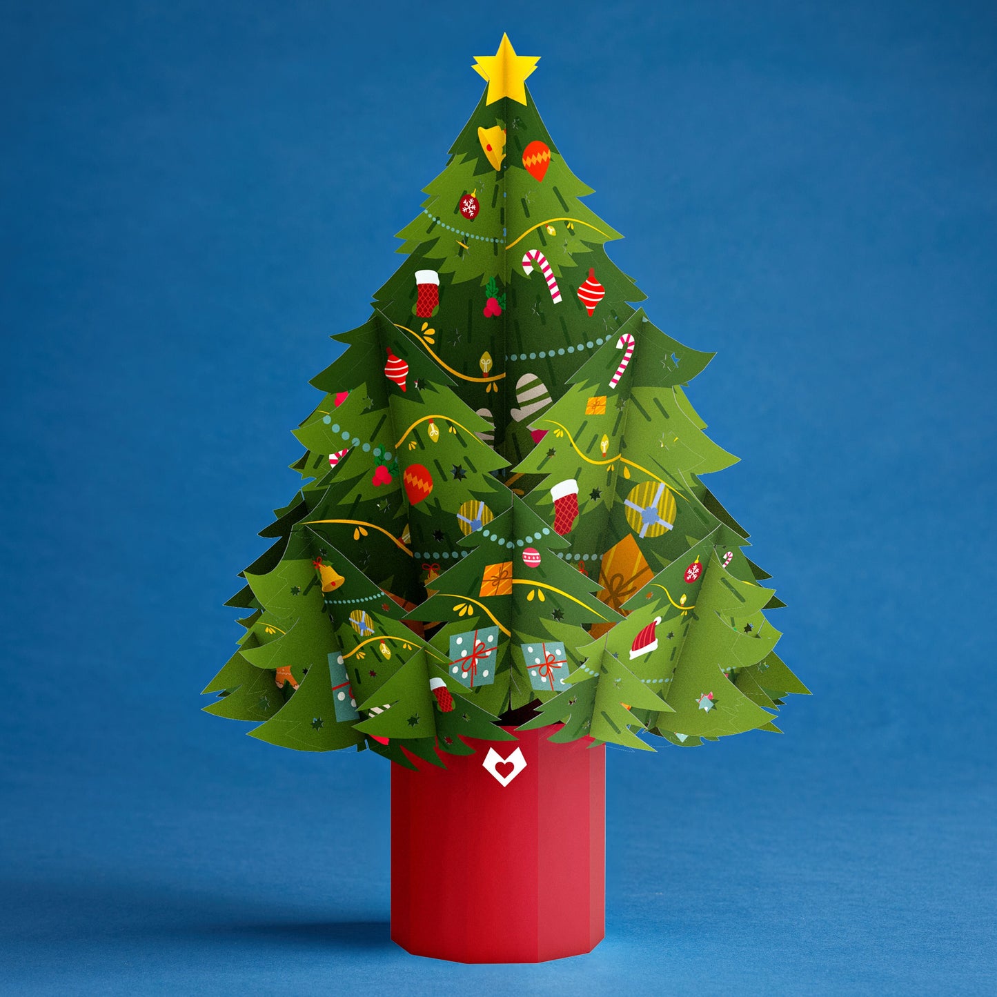 Festive Christmas Tree Bouquet