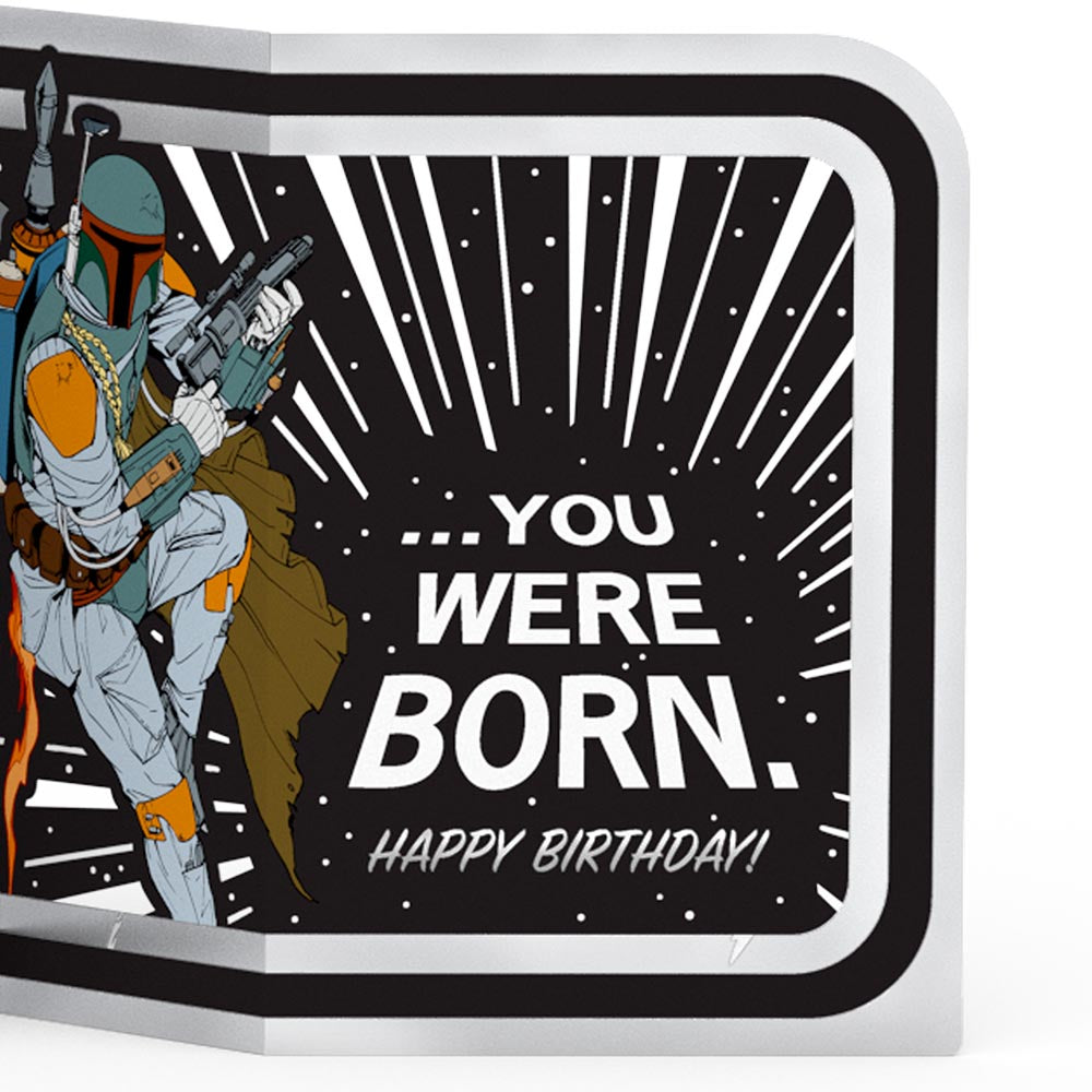 Star Wars™ Happy Birthday Loooooong Card™ (Expands to 2 feet)