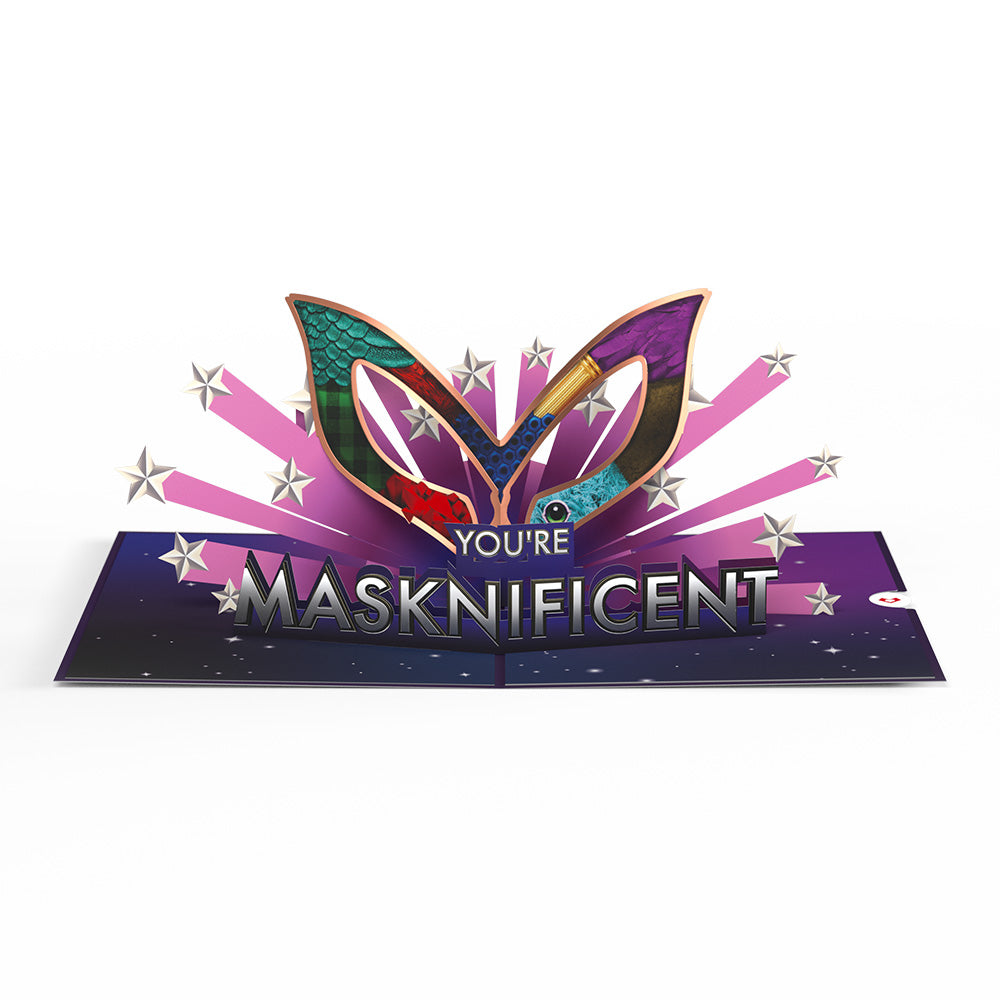 The Masked Singer™ You’re Masknificent Pop-Up Card