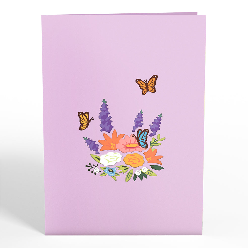 Flower Basket Pop-Up Card