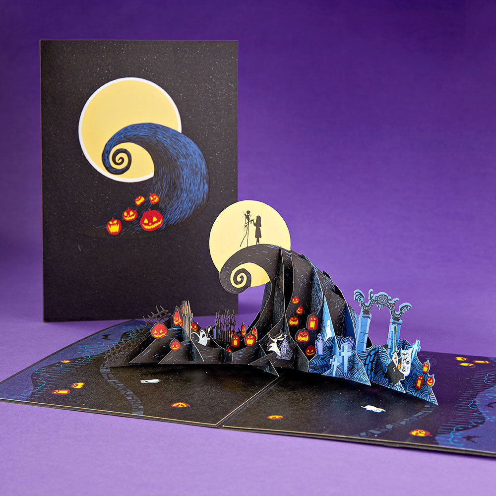 Disney Tim Burton's The Nightmare Before Christmas Pop-Up Card