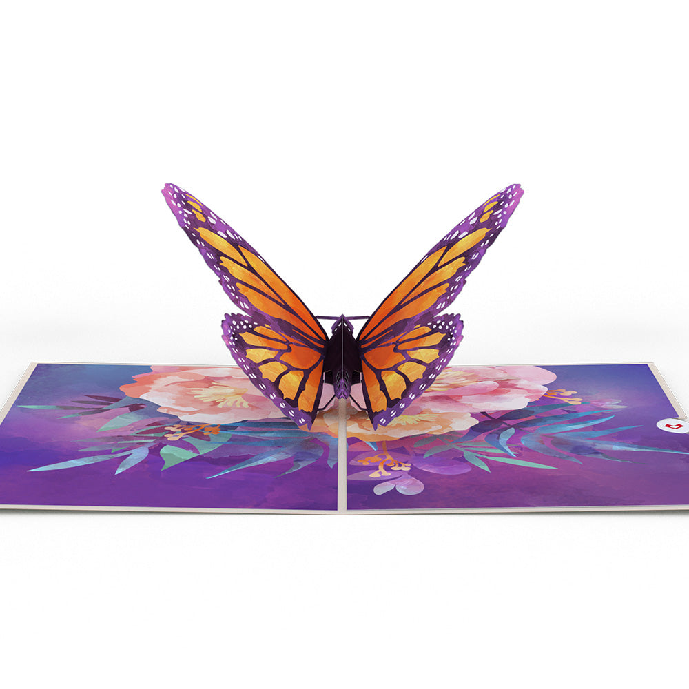 Monarch Butterfly Pop-Up Card
