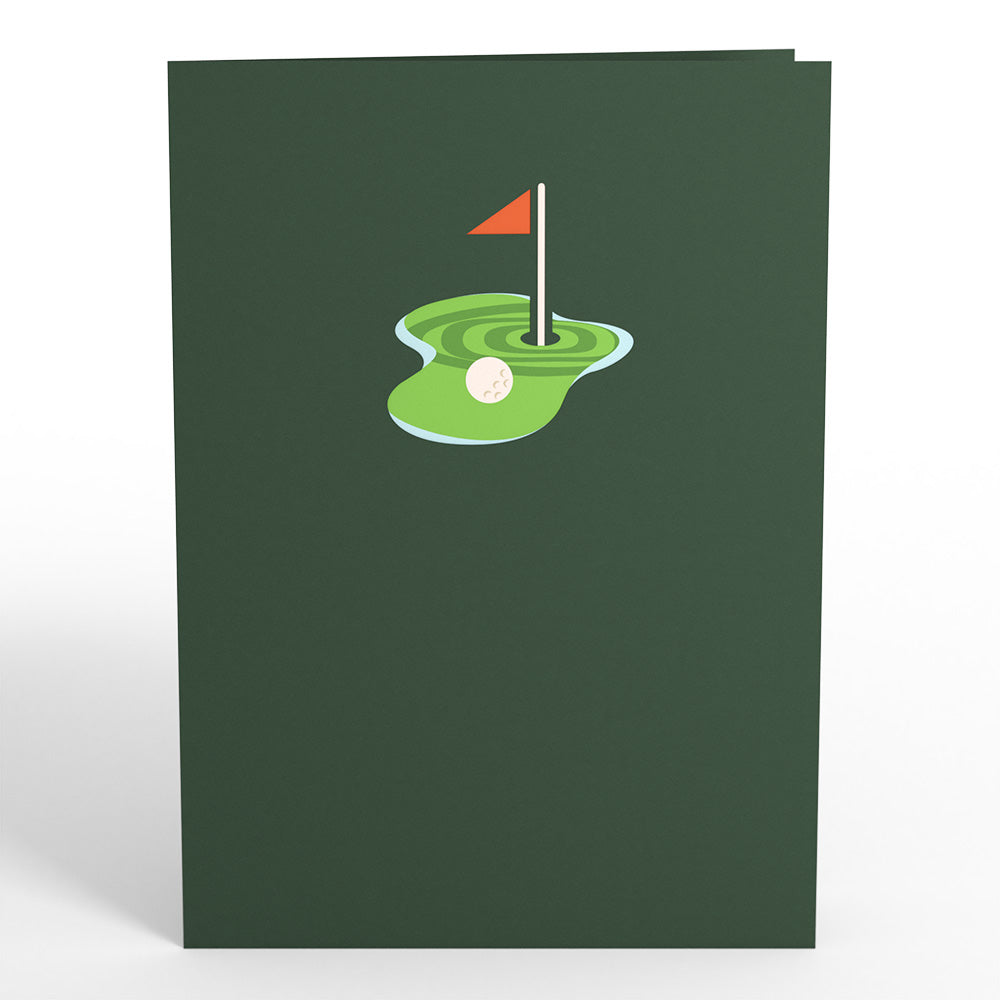 Hole in One Pop-Up Card