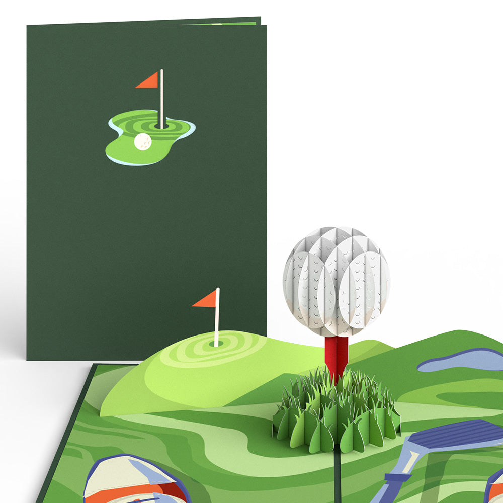 Hole in One Pop-Up Card
