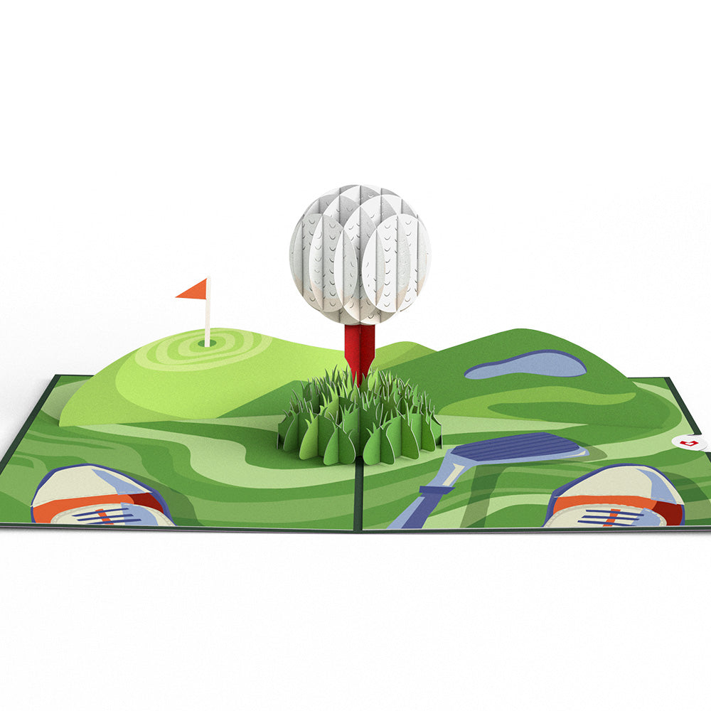 Hole in One Pop-Up Card