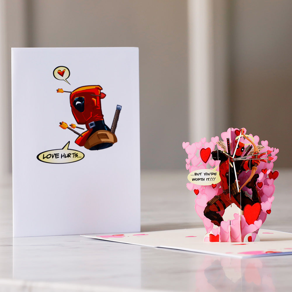 marvel-s-deadpool-love-hurts-pop-up-card-lovepop for Free Printable Deadpool Birthday Card Marvel's Deadpool: Love Hurts Pop-Up Card – Lovepop for Free Printable Deadpool Birthday Card