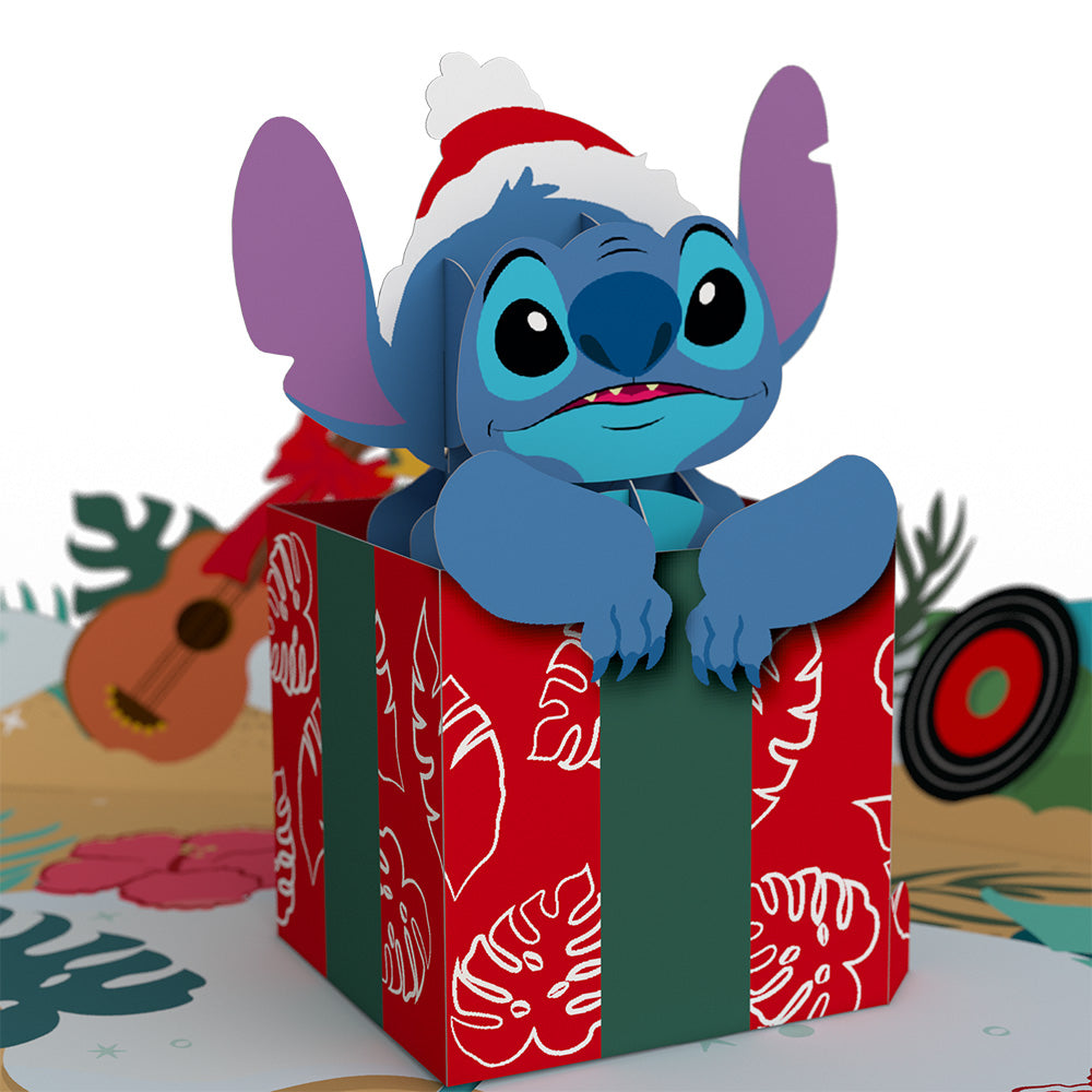 Disney’s Stitch Aloha Christmas! Pop-Up Card