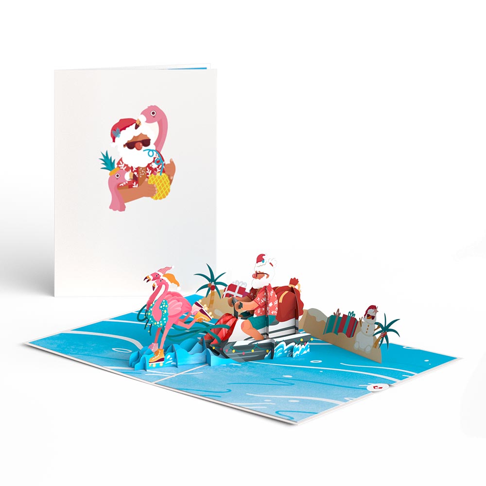 Warm Wishes Santa 3-Pack