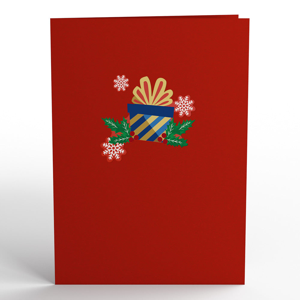 Merry Christmas Pop-Up Card