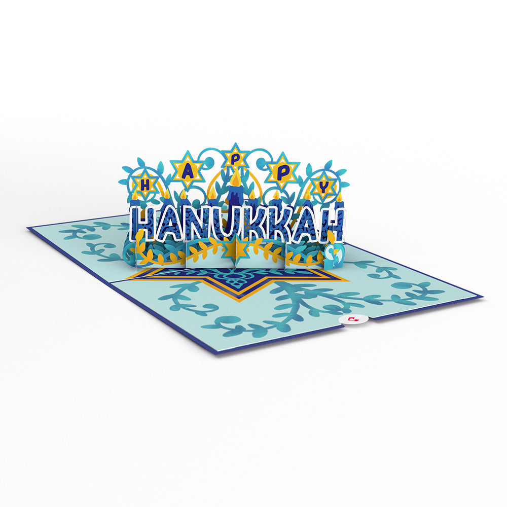 Happy Hanukkah Pop-Up Card