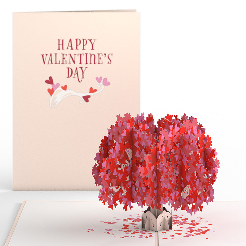 LP3571 Valentine sDayTree CoverOverview 26892605 71ea 4ed0 ad72 4d678b5daebe valentine's day tree pop up card | tree valentine card | lovepop