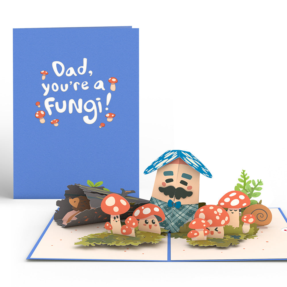 Fungi Dad Pop-Up Card