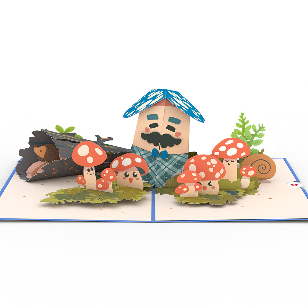 Fungi Dad Pop-Up Card