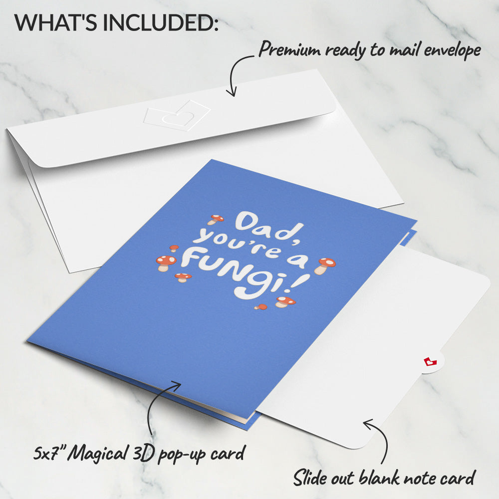 Fungi Dad Pop-Up Card