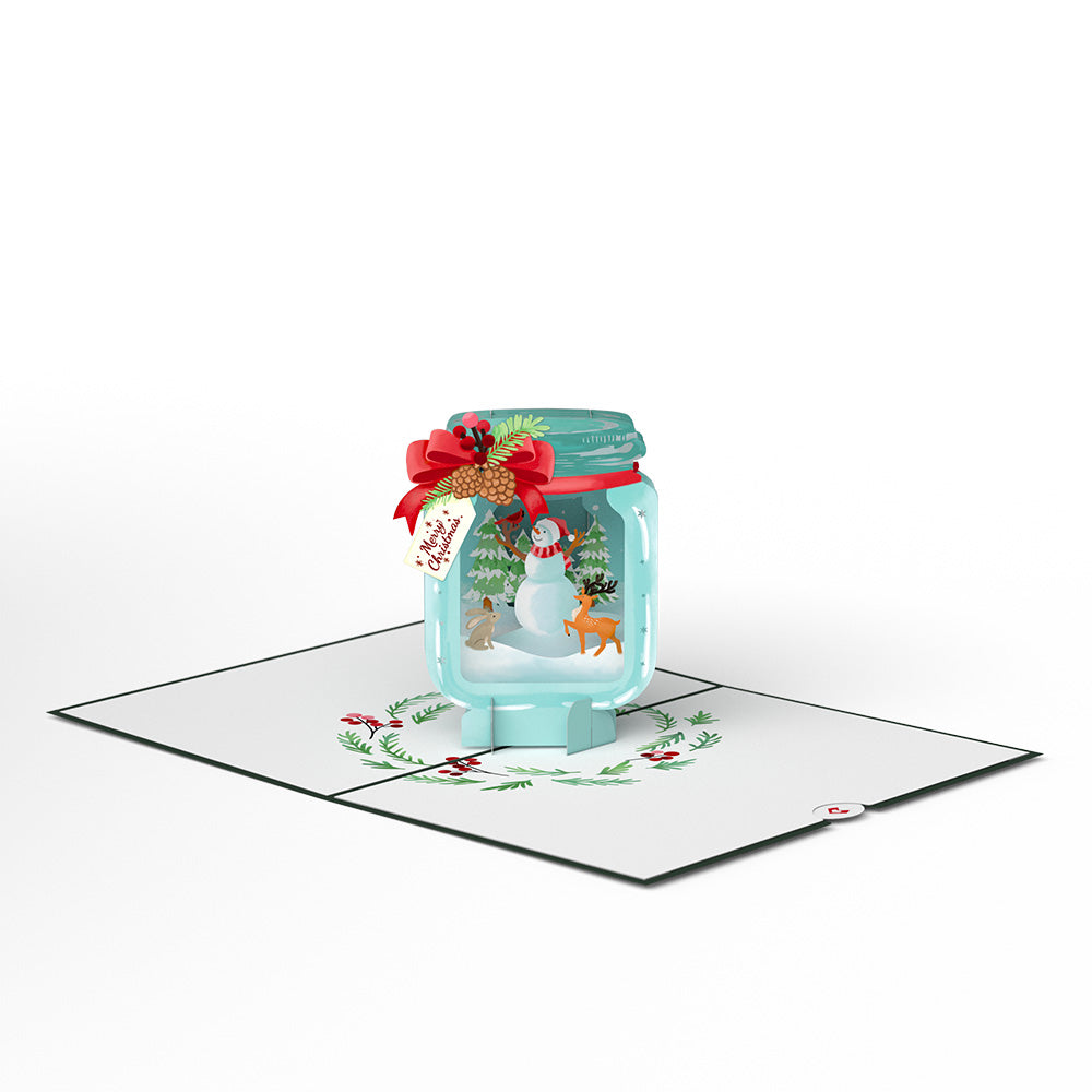 Christmas Jar Pop-Up Card