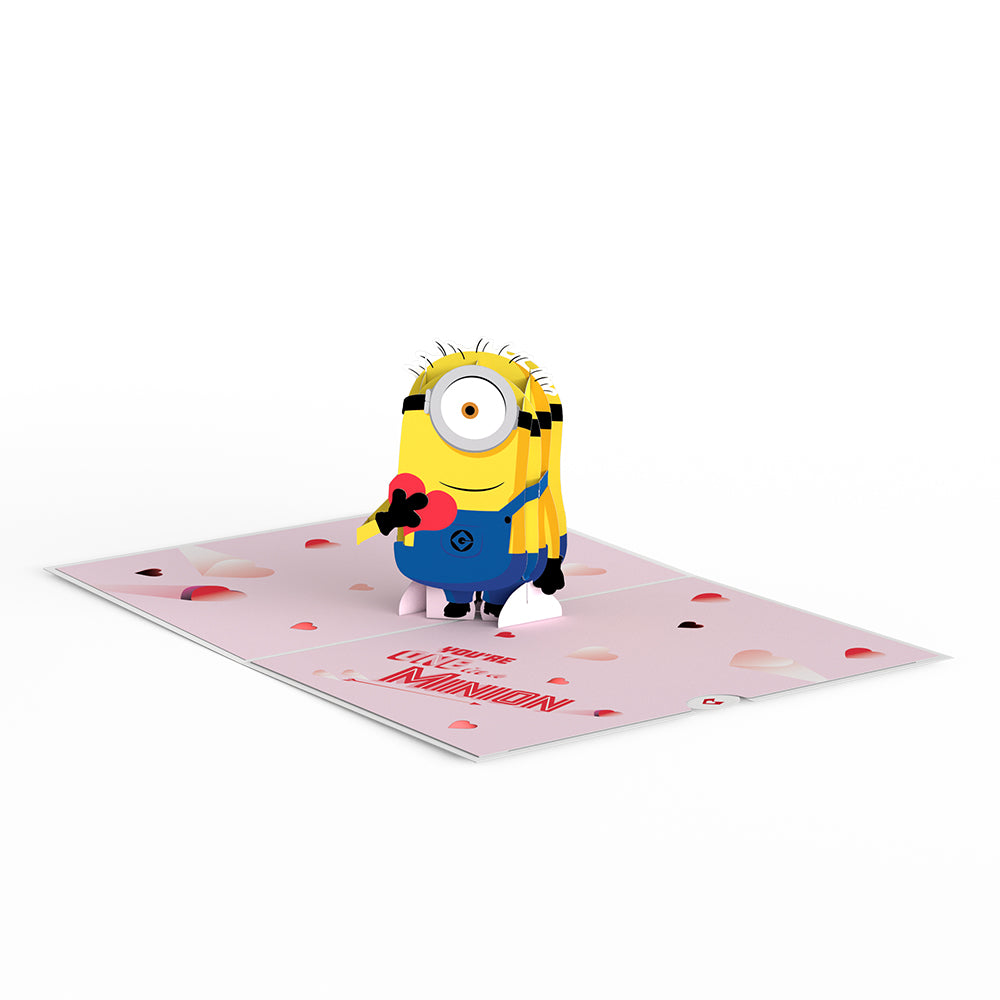 Minions Eye Love You Pop-Up Card