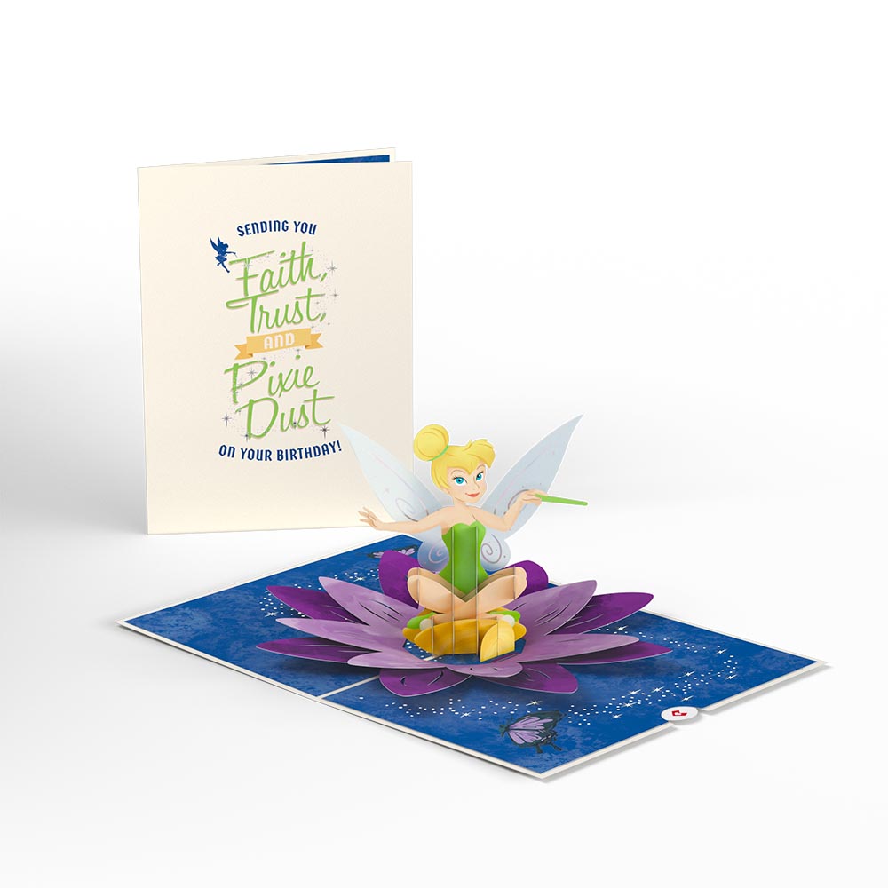 Disney's Tinker Bell Pixie Dust Birthday Pop-Up Card