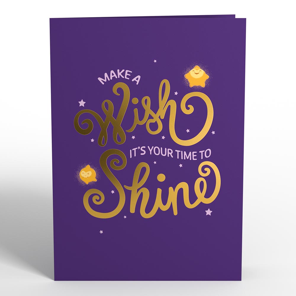 Disney Wish Birthday Pop-Up Card