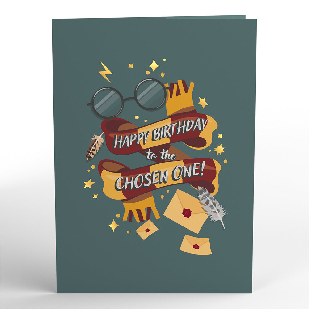 Harry Potter™ The Chosen One Birthday Pop-Up Card