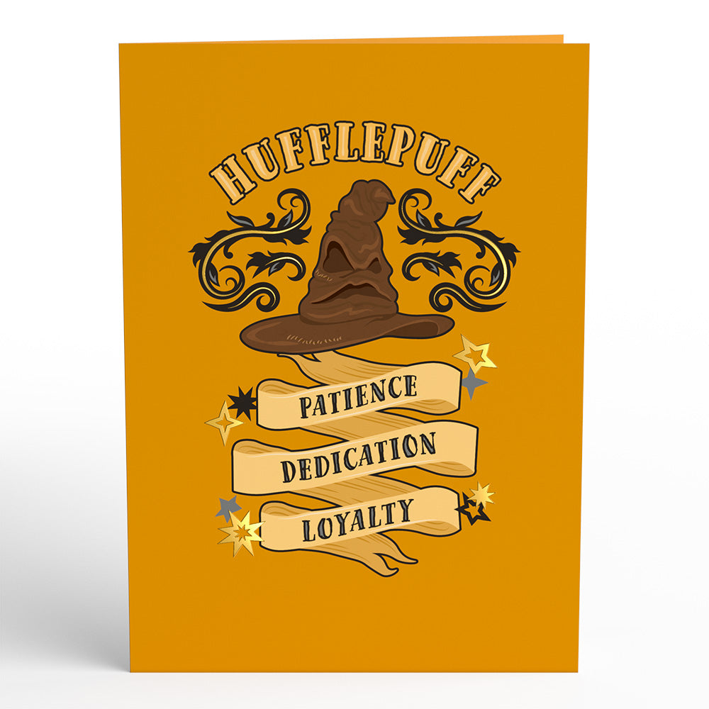 Harry Potter Hufflepuff™ Birthday Pop-Up Card