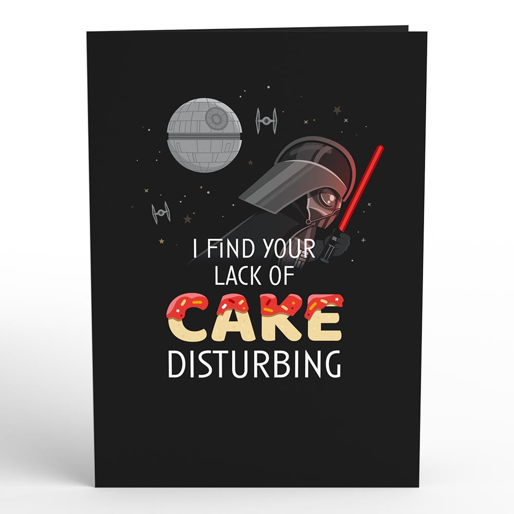 Star Wars™ Darth Vader™ Birthday Cake Pop-Up Card