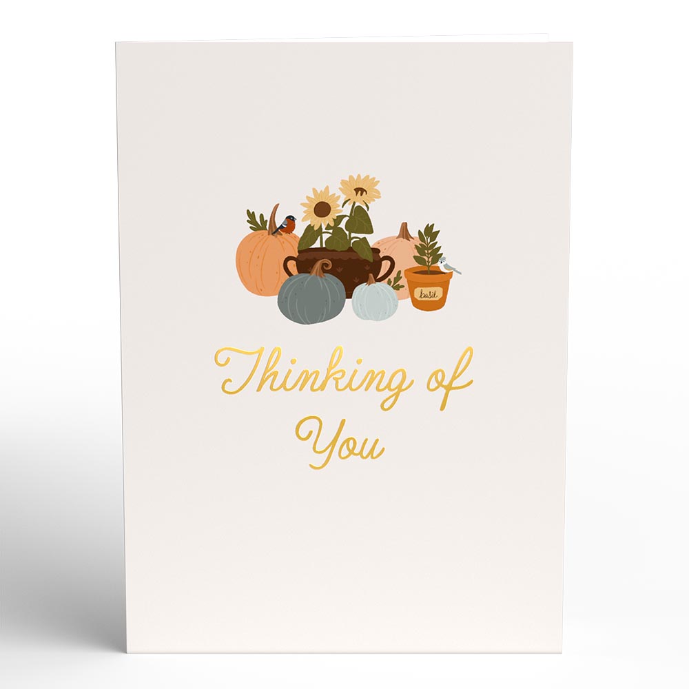Autumn Thinking of You Pop-Up Card