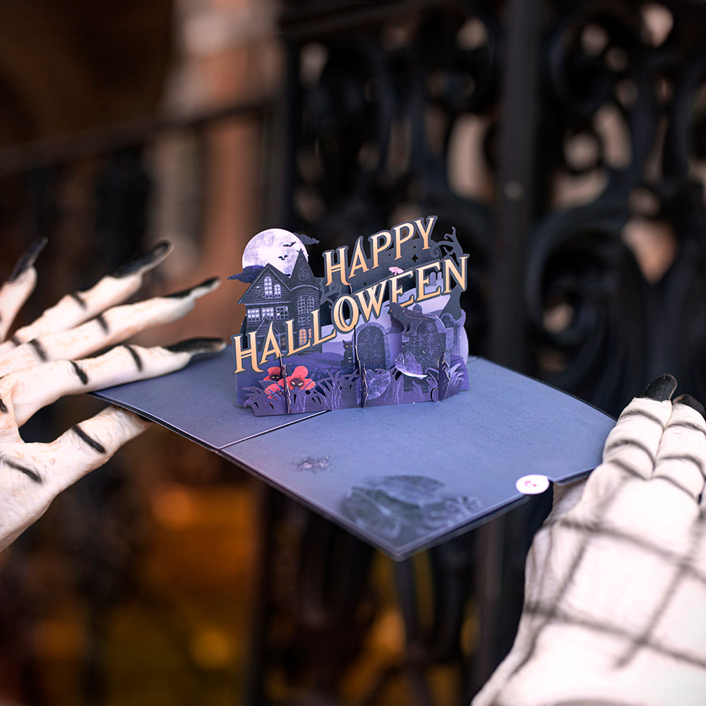 Enchantingly Eerie Halloween Pop-Up Card