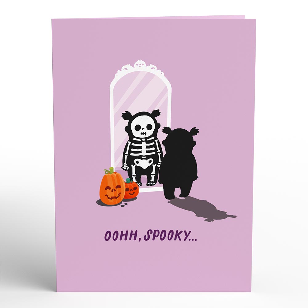 'Oohh, Spooky' Halloween Pop-Up Card