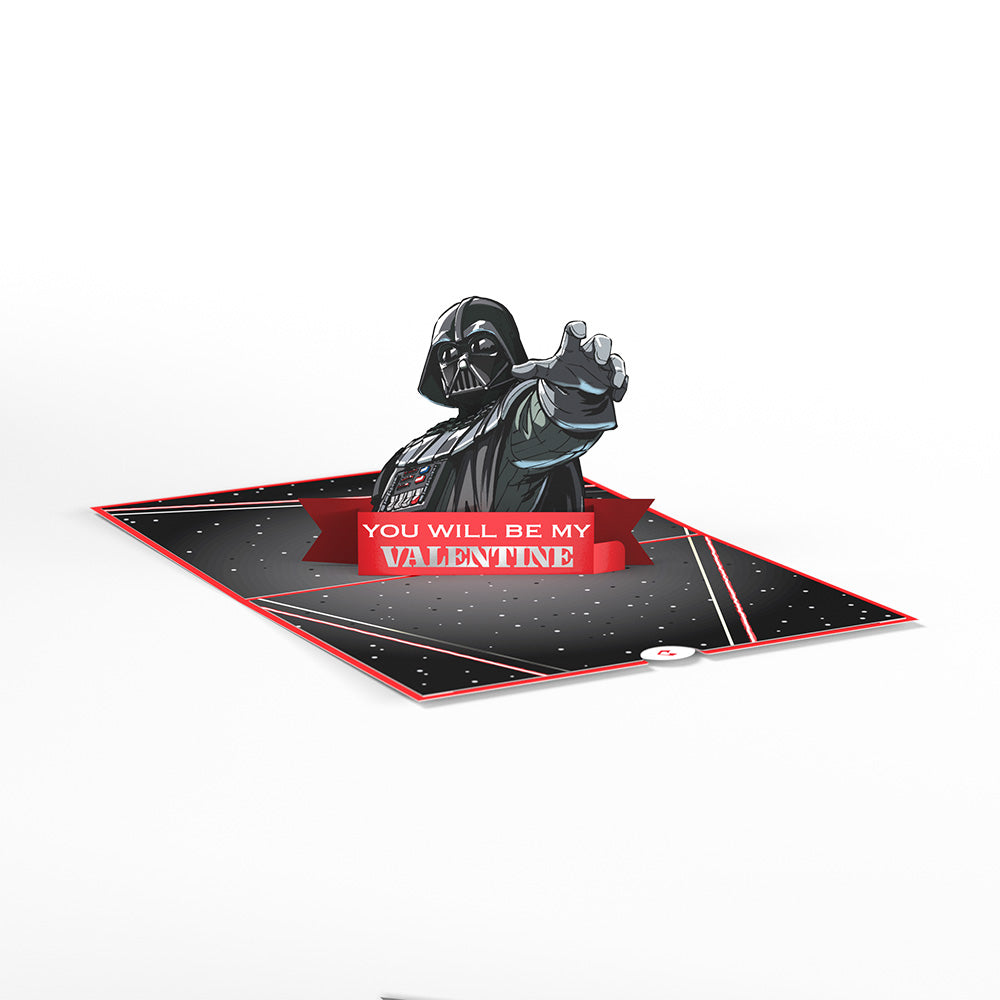 Star Wars™ Darth Vader™ Valentine Pop-Up Card – Lovepop