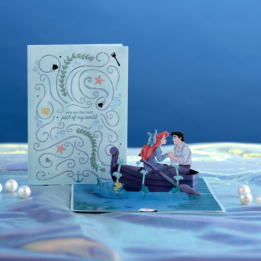 Disney's The Little Mermaid Ariel & Prince Eric Pop-Up Card