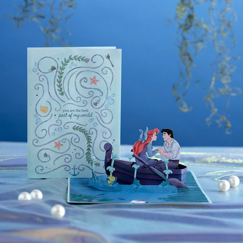 Disney's The Little Mermaid Ariel & Prince Eric Pop-Up Card