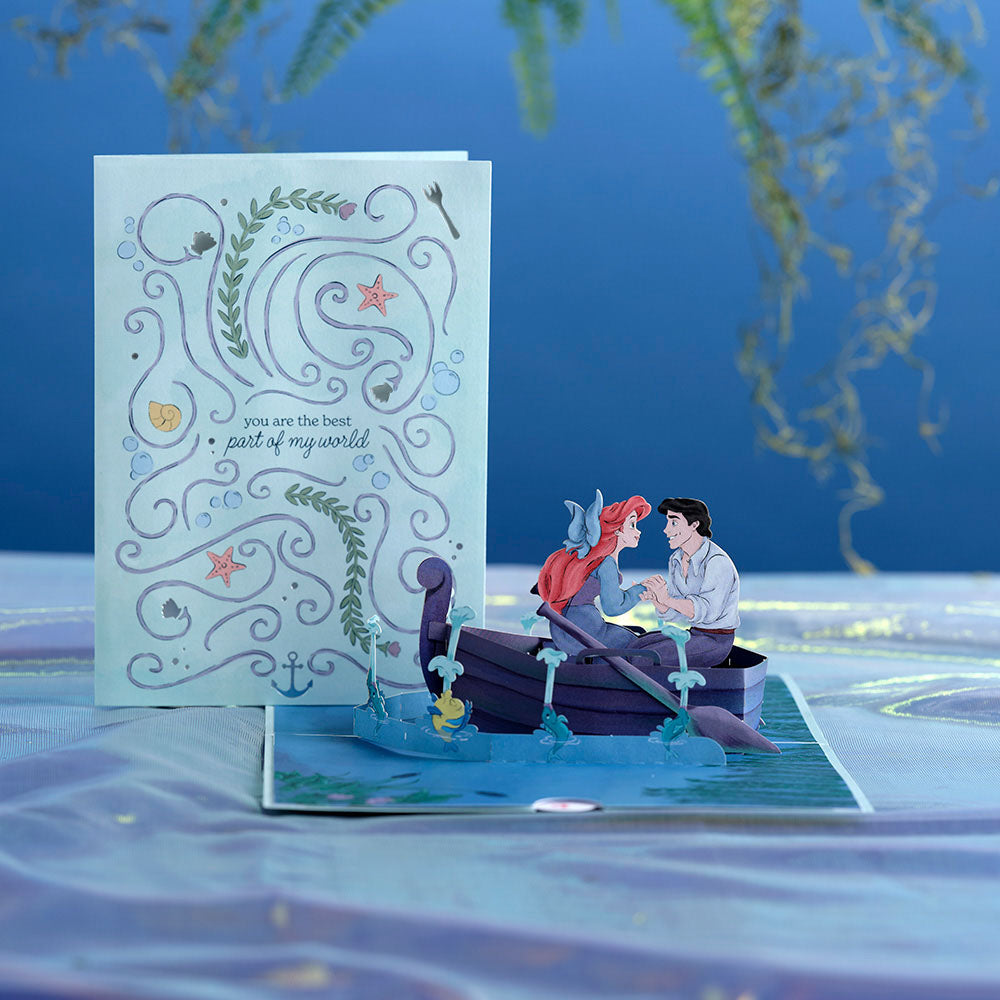 Disney's The Little Mermaid Ariel & Prince Eric Pop-Up Card