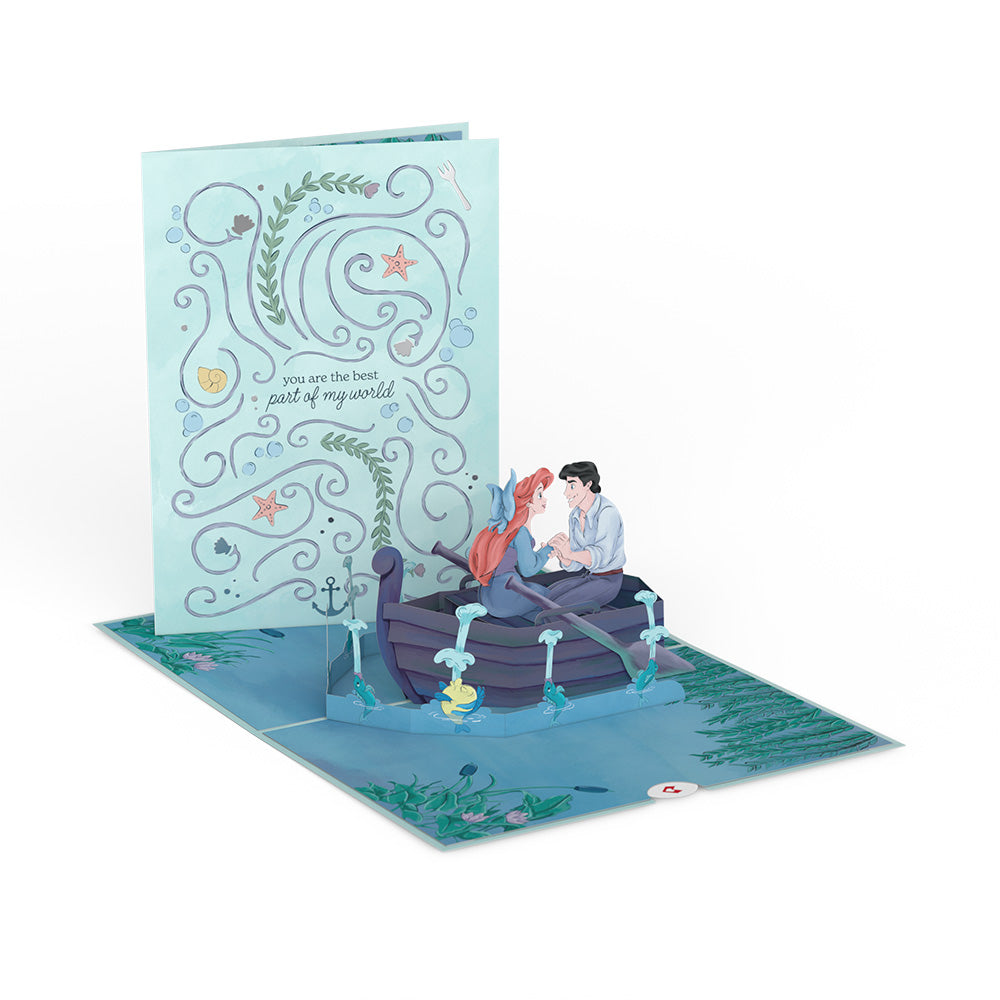 Disney's The Little Mermaid Ariel & Prince Eric Pop-Up Card