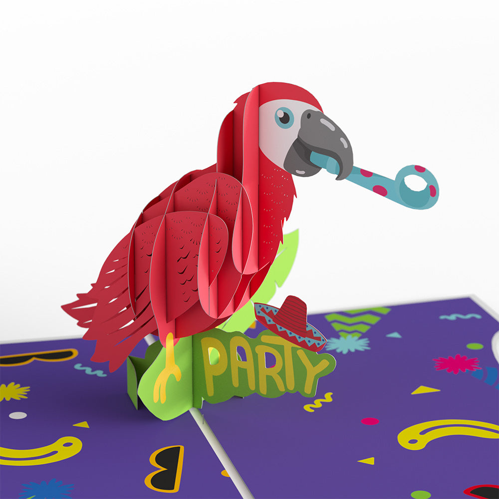 Birthday Party Animals 4-in-1 Nesting Card