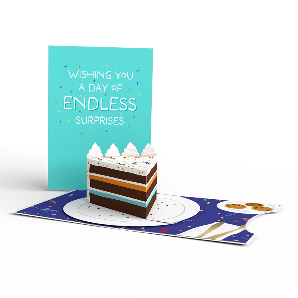 Happy Birthday Endless Surprises Nesting Card