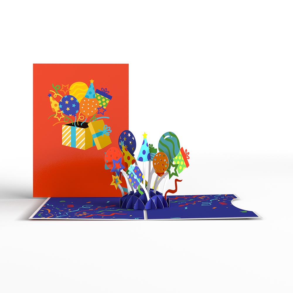 Happy Birthday Endless Surprises Nesting Card
