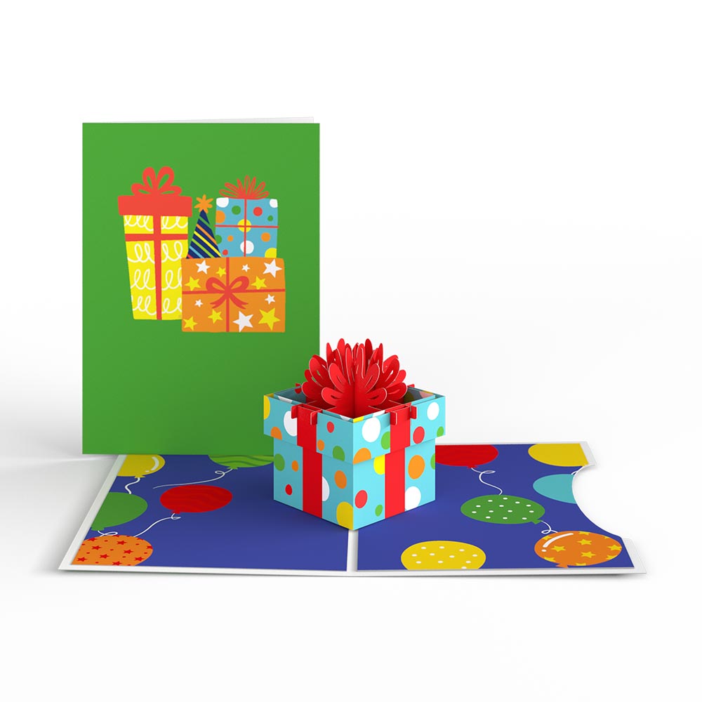 Happy Birthday Endless Surprises Nesting Card