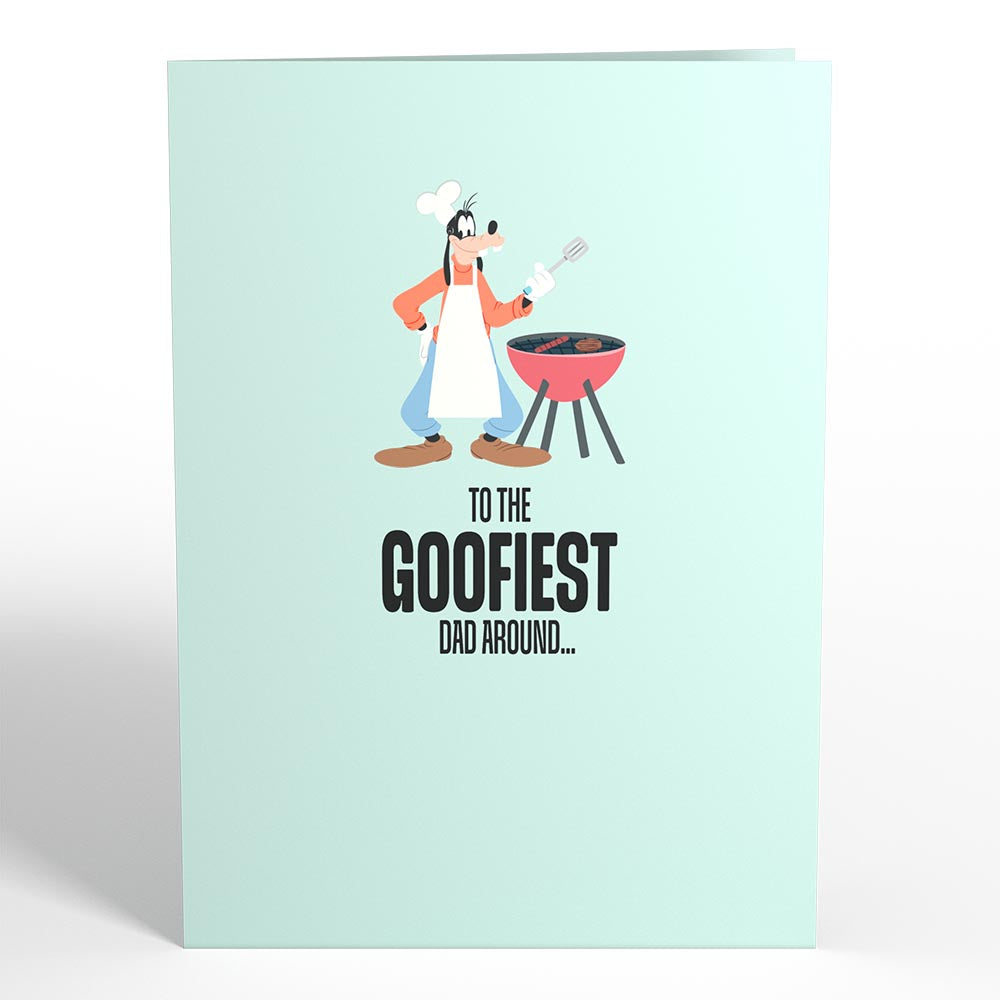 Disney's Goofy Father's Day Pop-Up Card