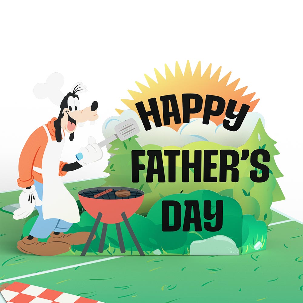 Disney's Goofy Father's Day Pop-Up Card