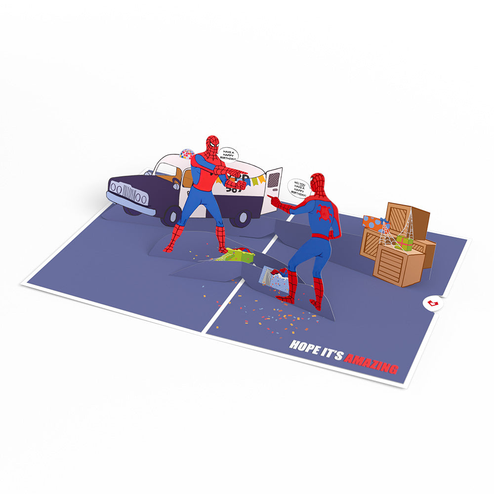 Marvel Spider-Man Spidey Sense Birthday Pop-Up Card