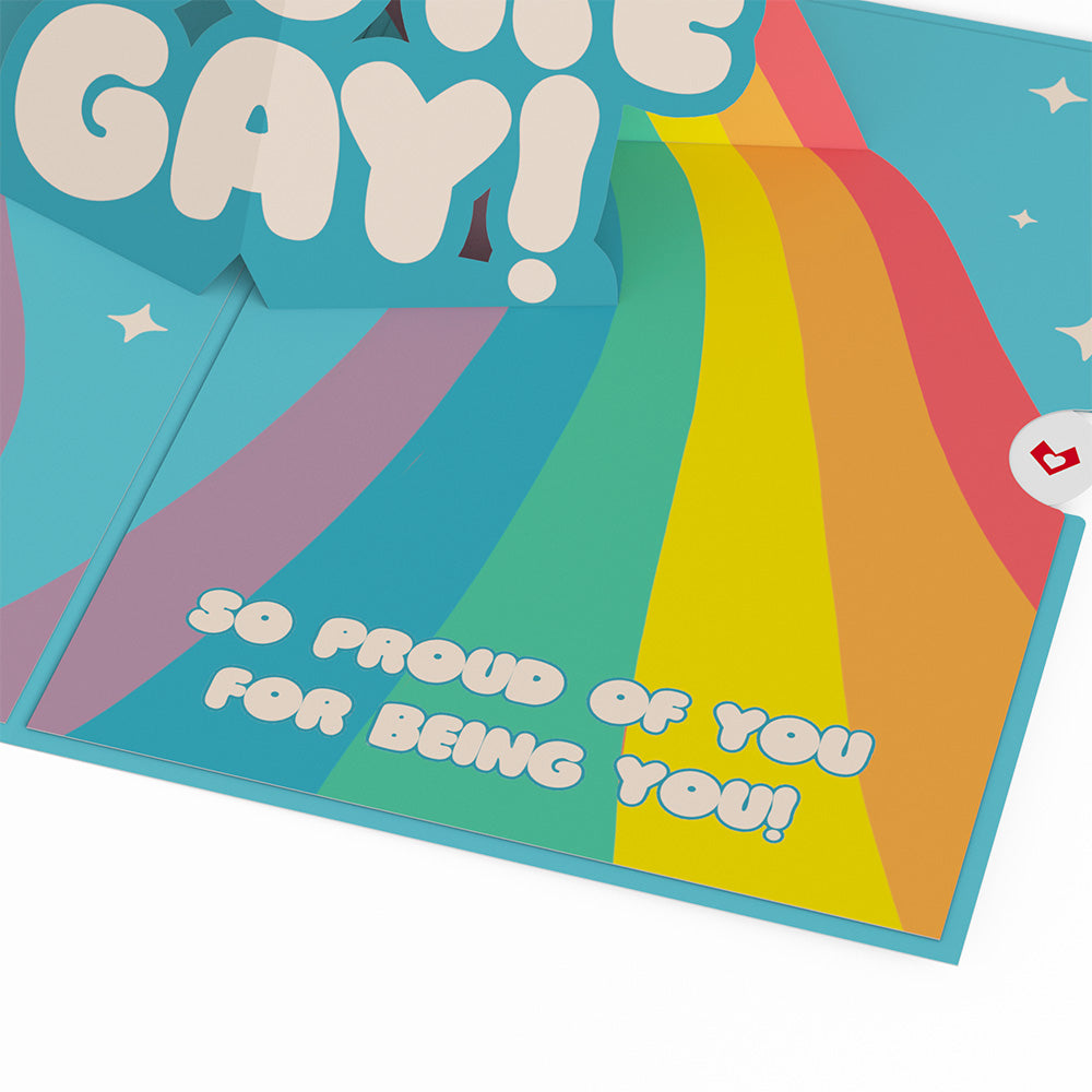 Hooray, You're Gay! Pop-Up Card