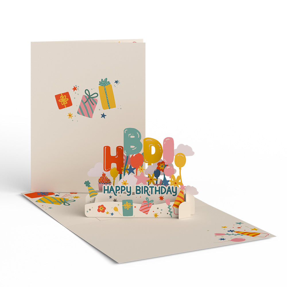 Whimsical Birthday Box Set (Assorted 12-Pack): Paperpop® Card