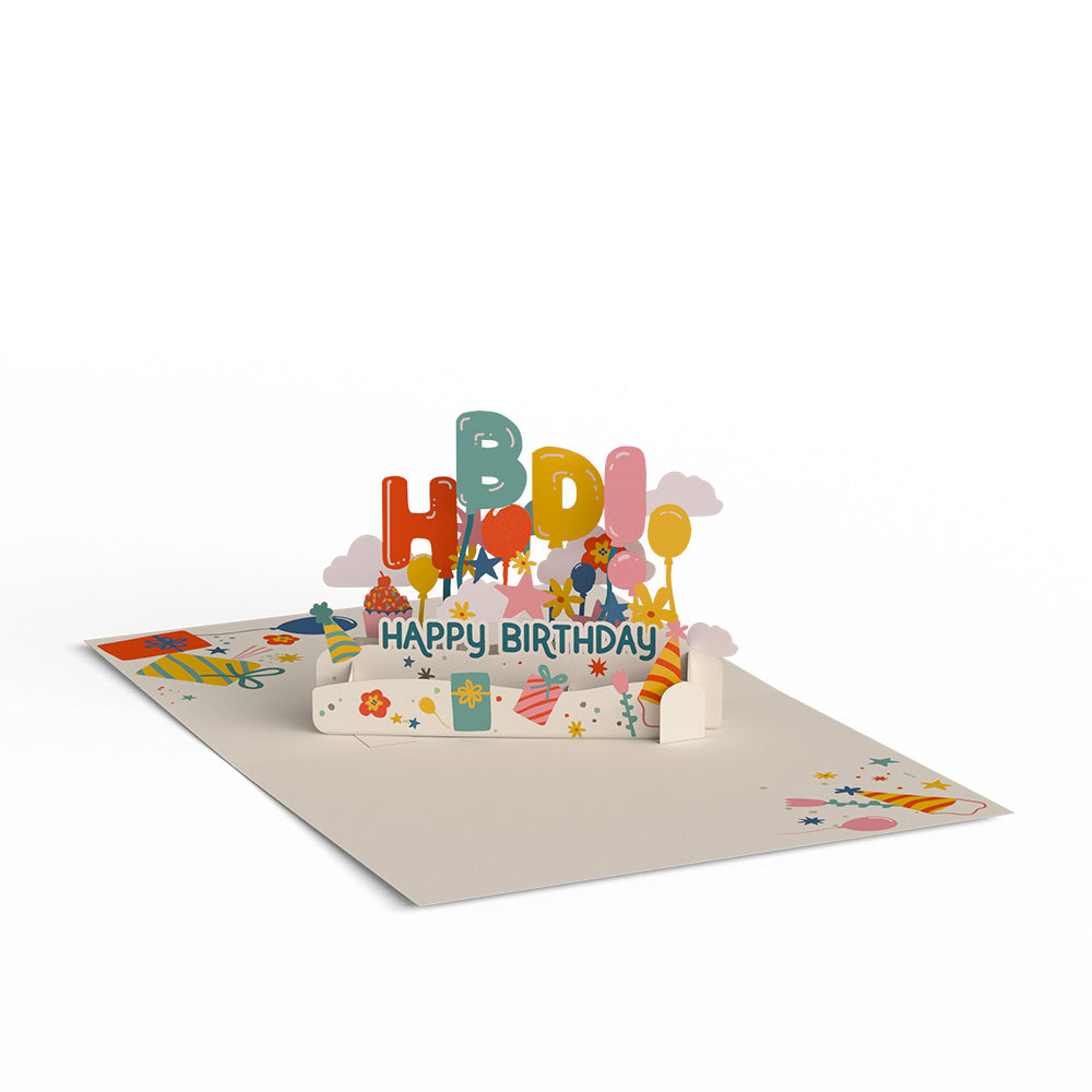 Whimsical Birthday Box Set (Assorted 12-Pack): Paperpop® Card