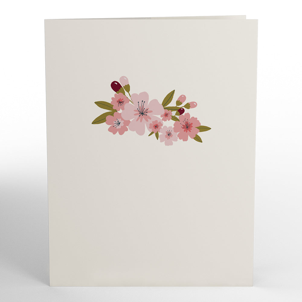 Cherry Blossom Thank You 12-Pack: Paperpop® Card