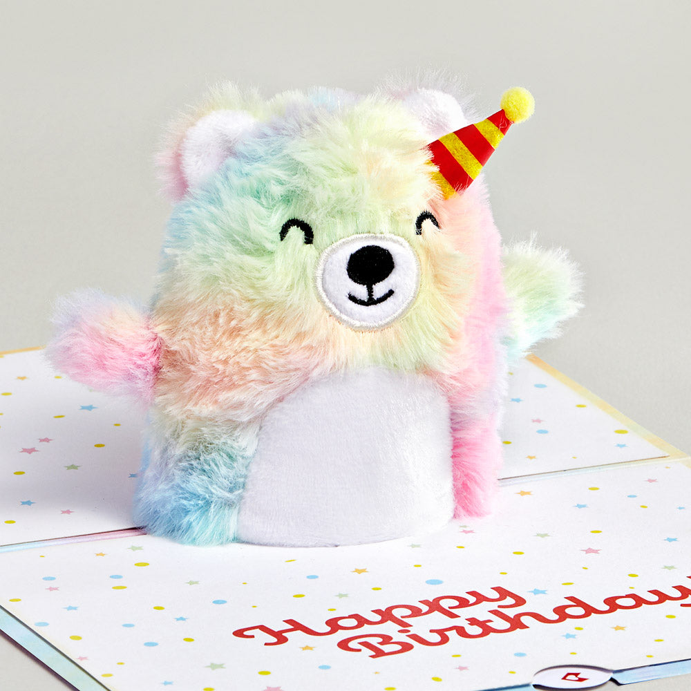 'Eat Cake & Celebrate' Birthday Plushpop Card