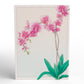 Watercolor Orchid Pop-Up Card
