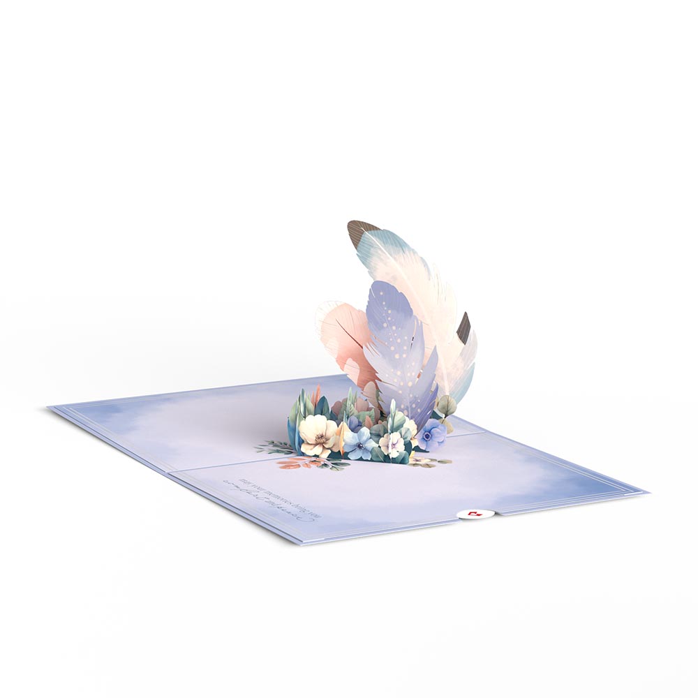 Nothing Loved Is Ever Lost Sympathy Pop-Up Card