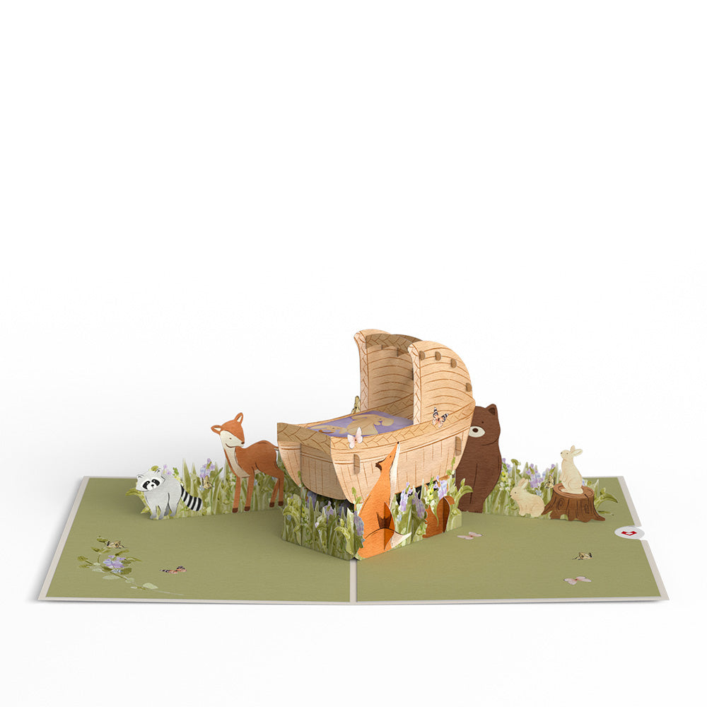 Welcome Little One New Baby Pop-Up Card
